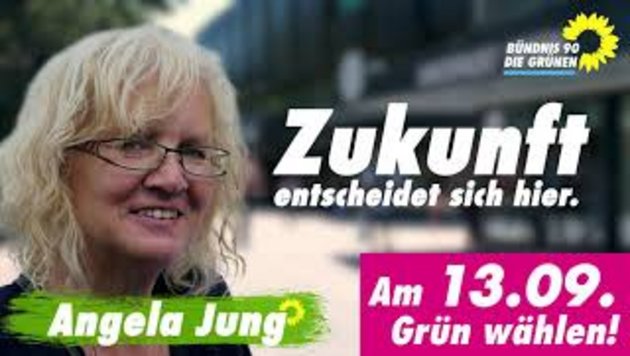 Unsere Spitzenkandidatin Angela Jung
