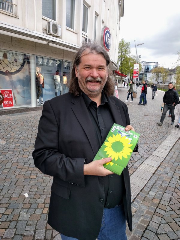 Die Siegener Grünen aktiv im Wahlkampf