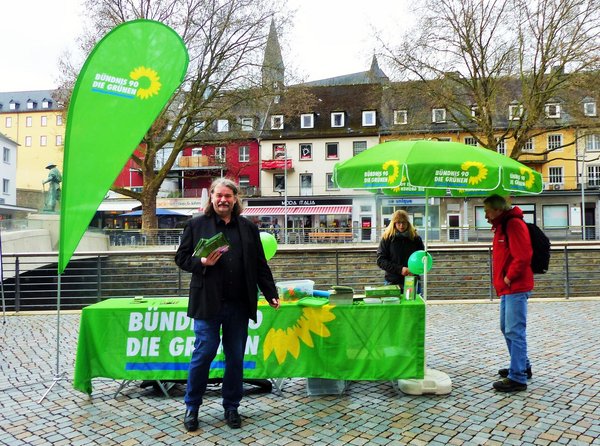 Die Siegener Grünen aktiv im Wahlkampf